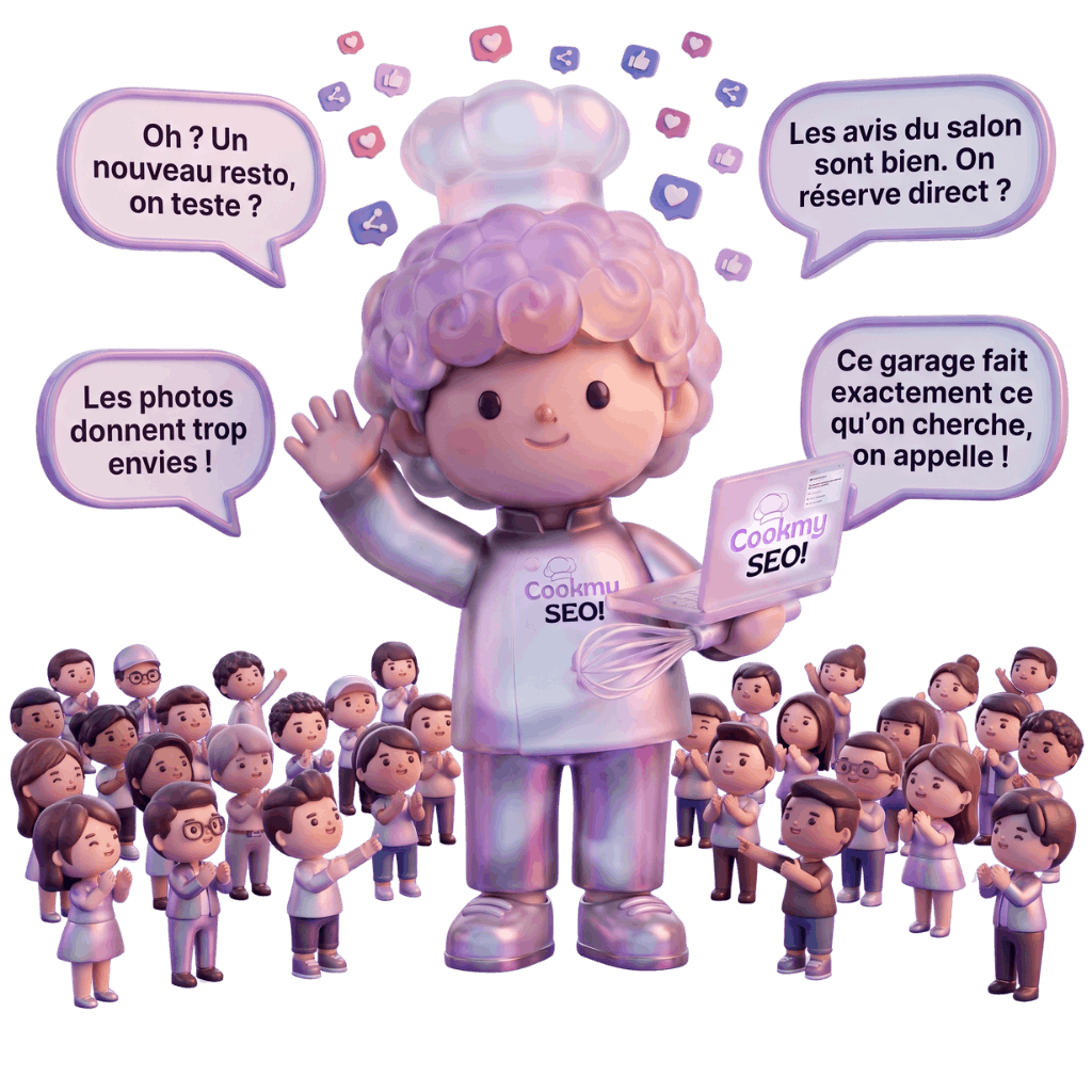 mascotte cheffe cookmyseo acquisition digitale croissance business seo nadia yahyabey 6 1